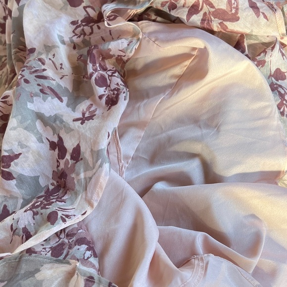 Coldwater Creek Cotton & Silk Floral Print Dress - Picture 5 of 9